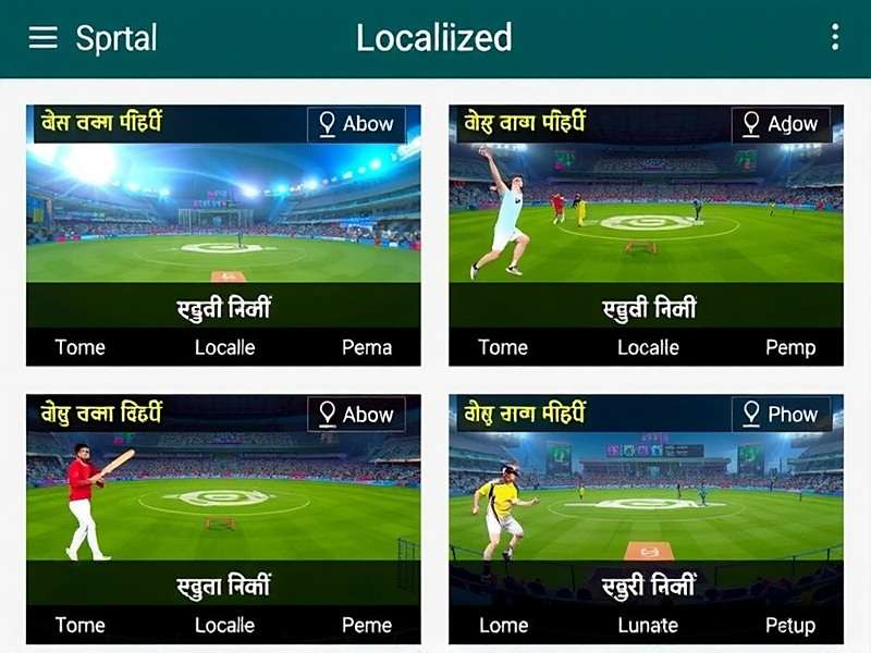 Bharat Sports Master Localized Versions showing Regional Language Options